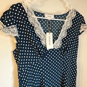 Women’s maxi polka dot dress *NEW*